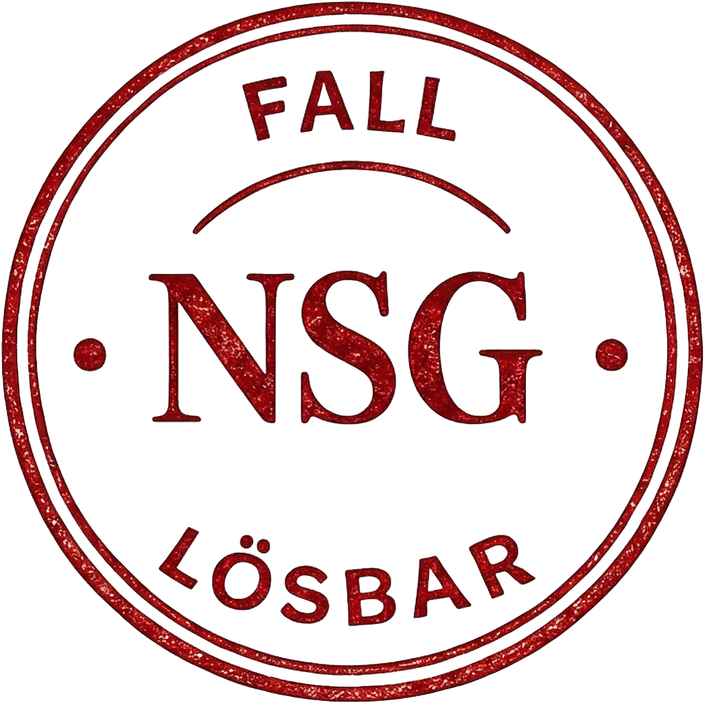 Stempel: Fall NSG lösbar